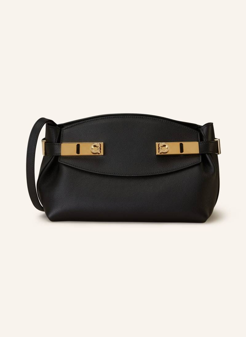 Ferragamo Umhängetasche Hug Soft schwarz von FERRAGAMO