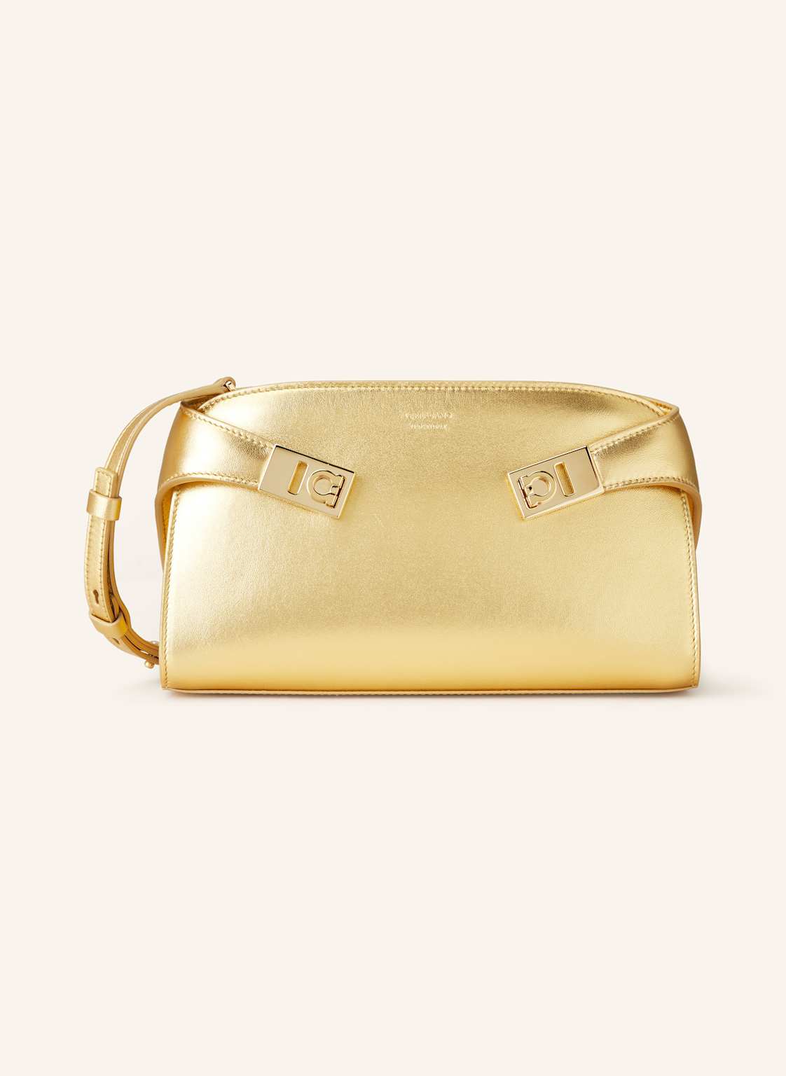 Ferragamo Umhängetasche Hug gold Ferragamo Umhängetasche Hug gold von FERRAGAMO