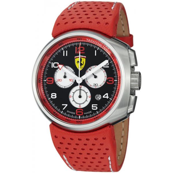 FERRARI Fast Lap Chronograph Quartzuhr rot schwarz von FERRARI