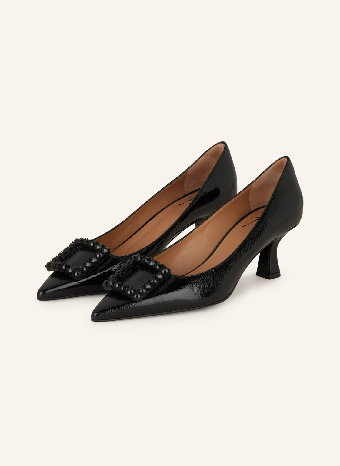 Festa Pumps Evilly Mit Schmucksteinen schwarz von FESTA