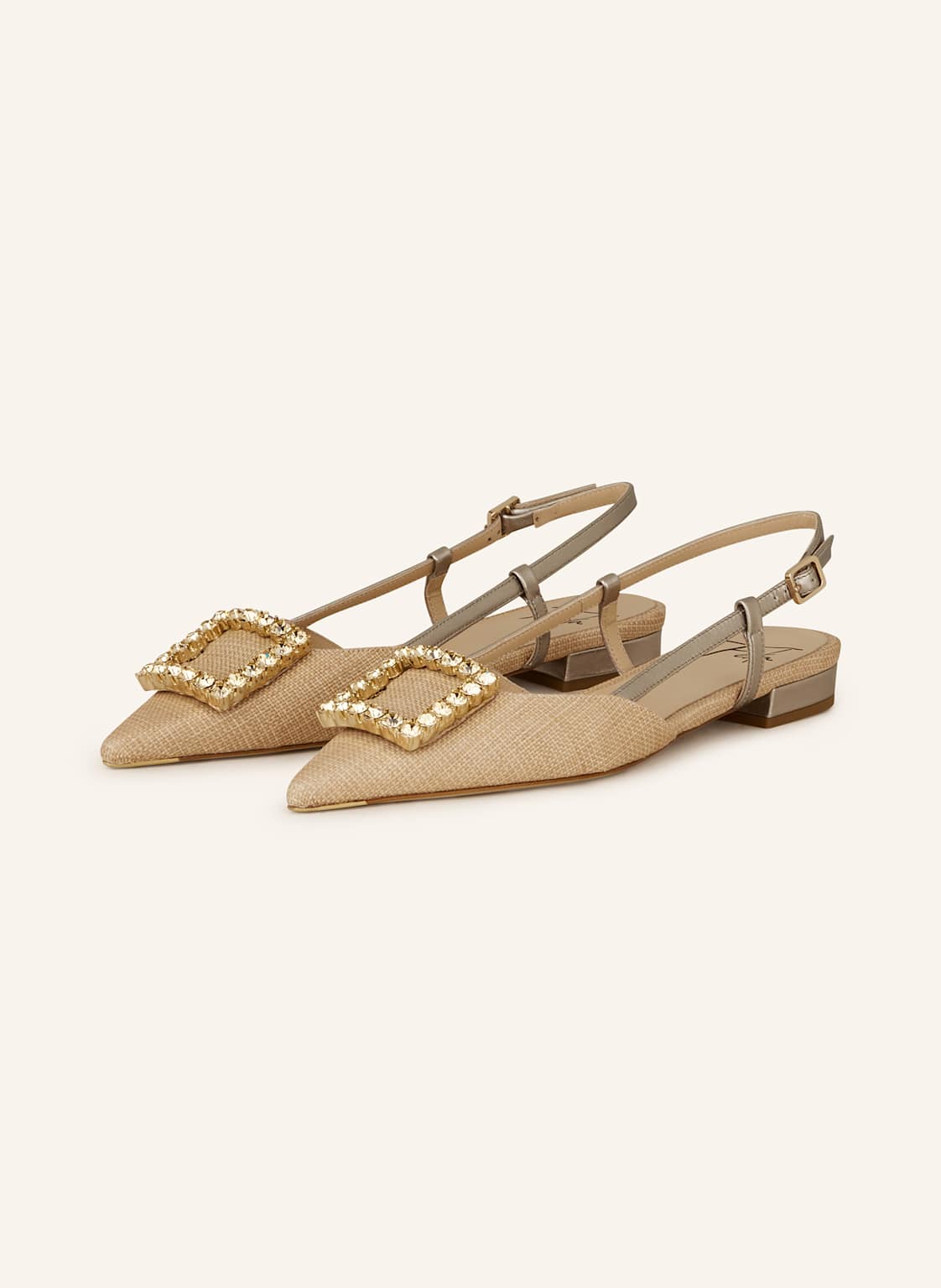 Festa Slingballerinas Lavanda Mit Schmucksteinen beige Festa Slingballerinas Lavanda Mit Schmucksteinen beige von FESTA