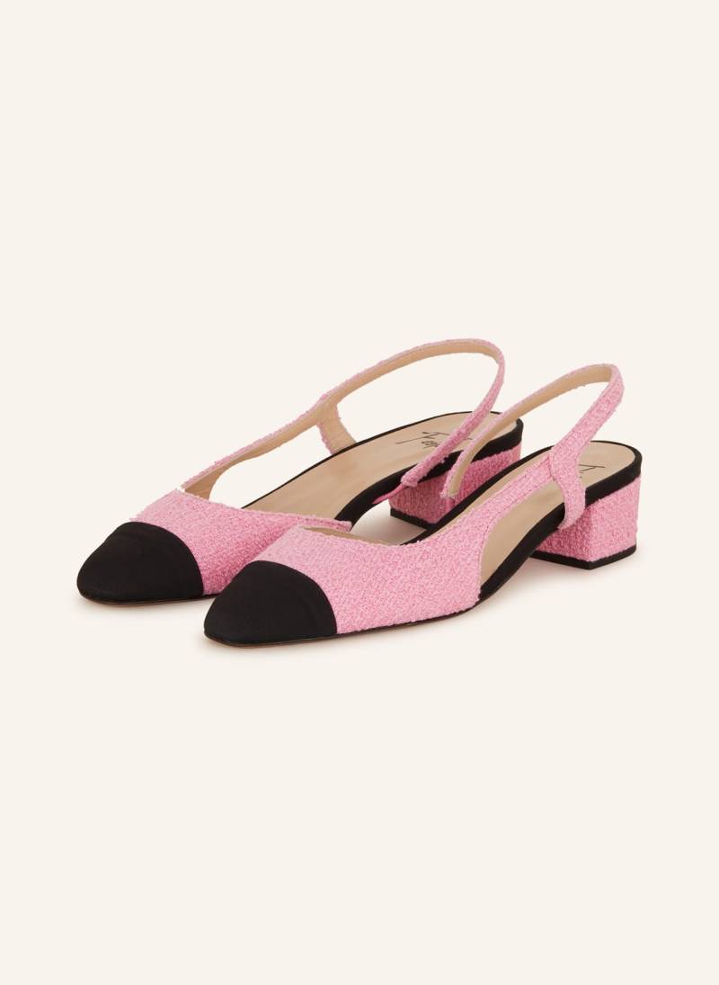 Festa Slingpumps Rosette pink von FESTA