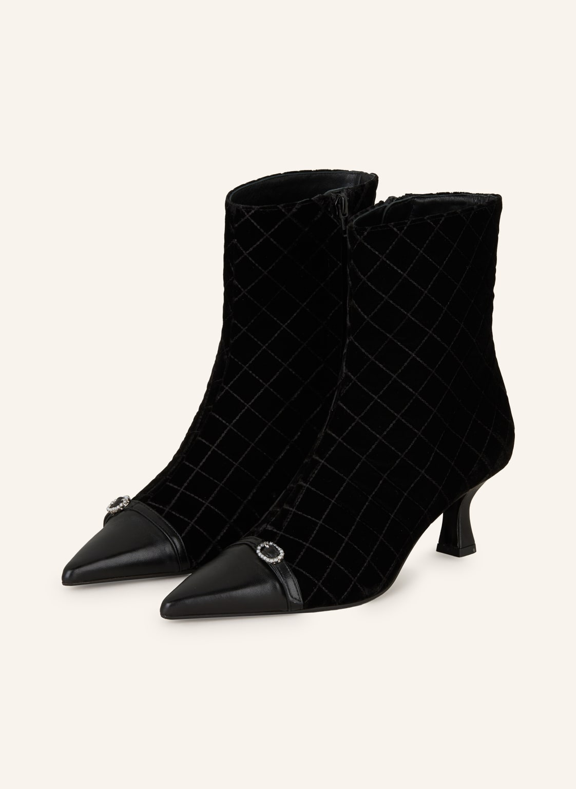 Festa Stiefeletten Thea Aus Samt schwarz Festa Stiefeletten Thea Aus Samt schwarz von FESTA