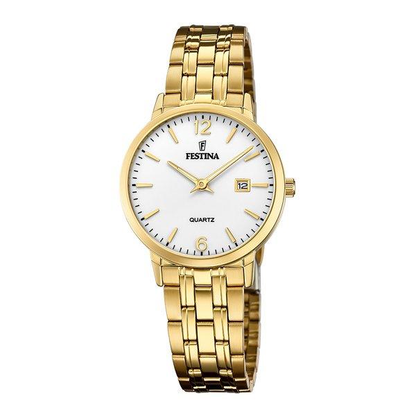 Analoguhr Damen Gold 30mm von FESTINA