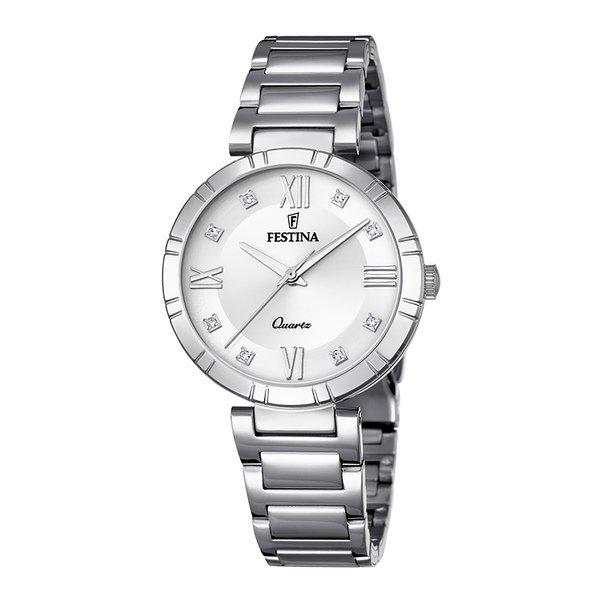 Analoguhr Damen Silber 32mm von FESTINA