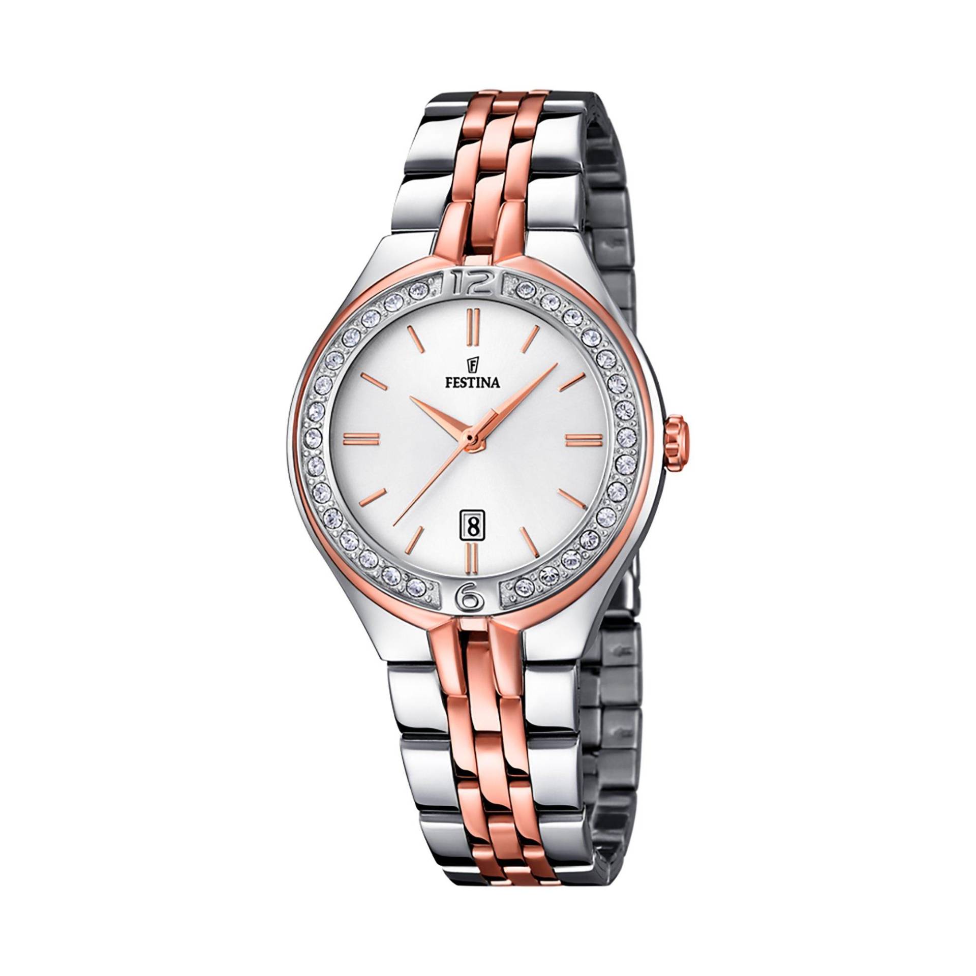 Analoguhr Damen Zweifarbig 33mm von FESTINA