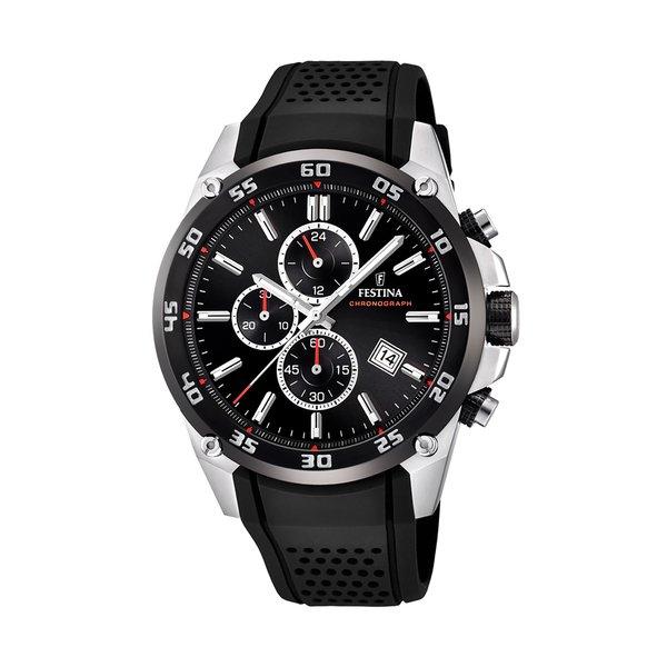 Chronograph Uhr Herren Black 47mm von FESTINA