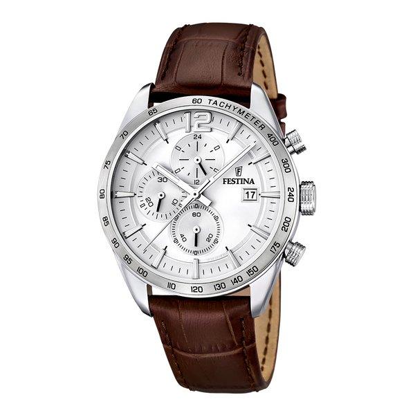 Chronograph Uhr Herren Brun  43mm von FESTINA