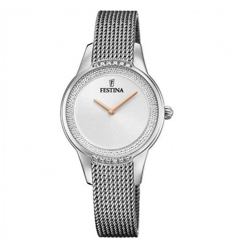 F204941 Mademoiselle Damen Silber 30mm von FESTINA