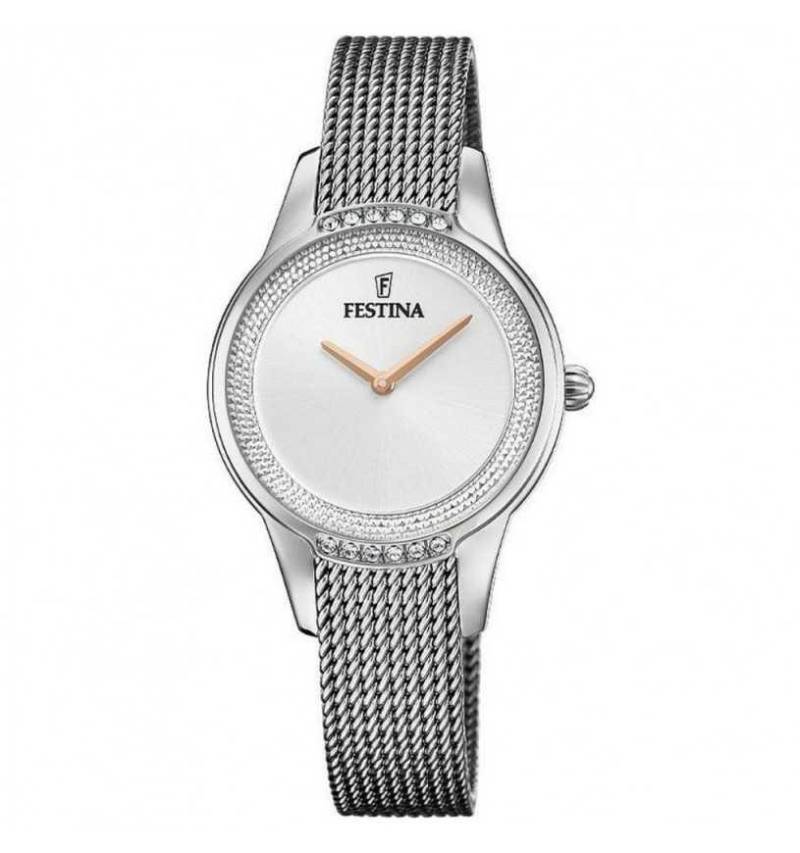 F204941 Mademoiselle Damen Silber 30mm von FESTINA