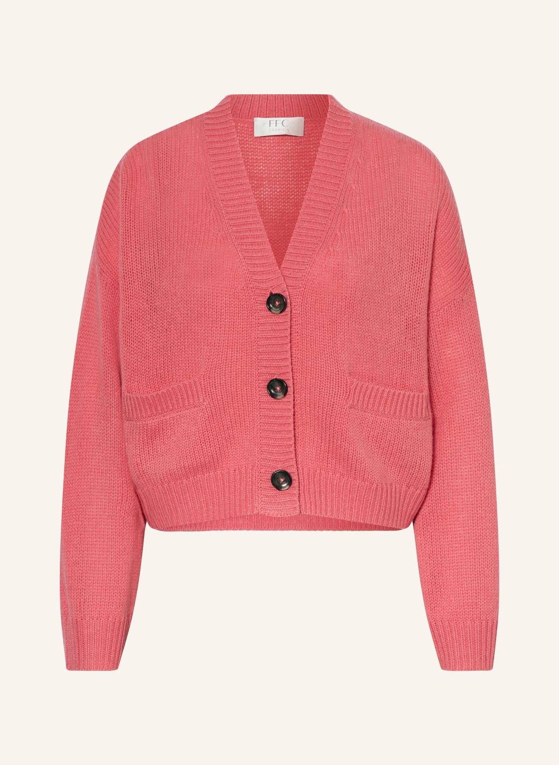 Ffc Strickjacke Mit Cashmere pink von FFC