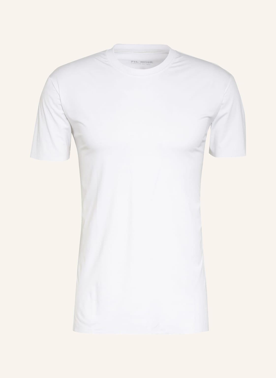 Fil Noir T-Shirt Moneglia weiss von FIL NOIR