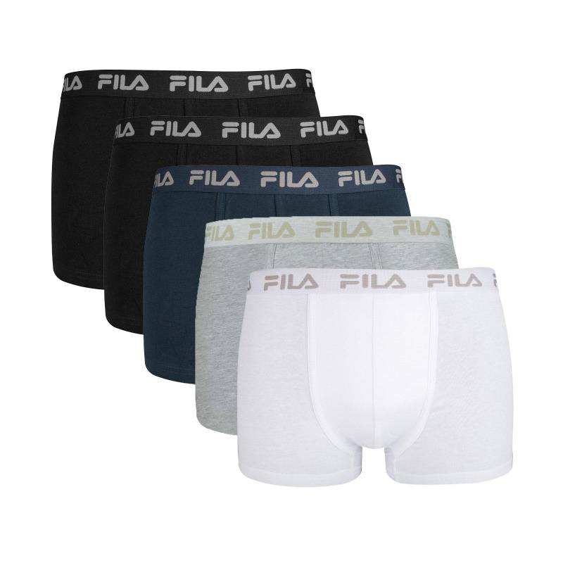 Boxershort 5er Pack Stretch Herren Multicolor S von FILA