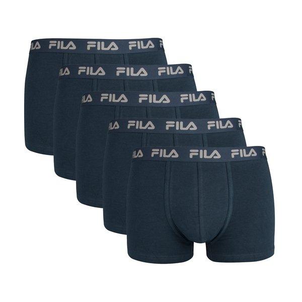 Fila - Boxershort  5er Pack Stretch, für Herren, Blau, Größe XL von Fila