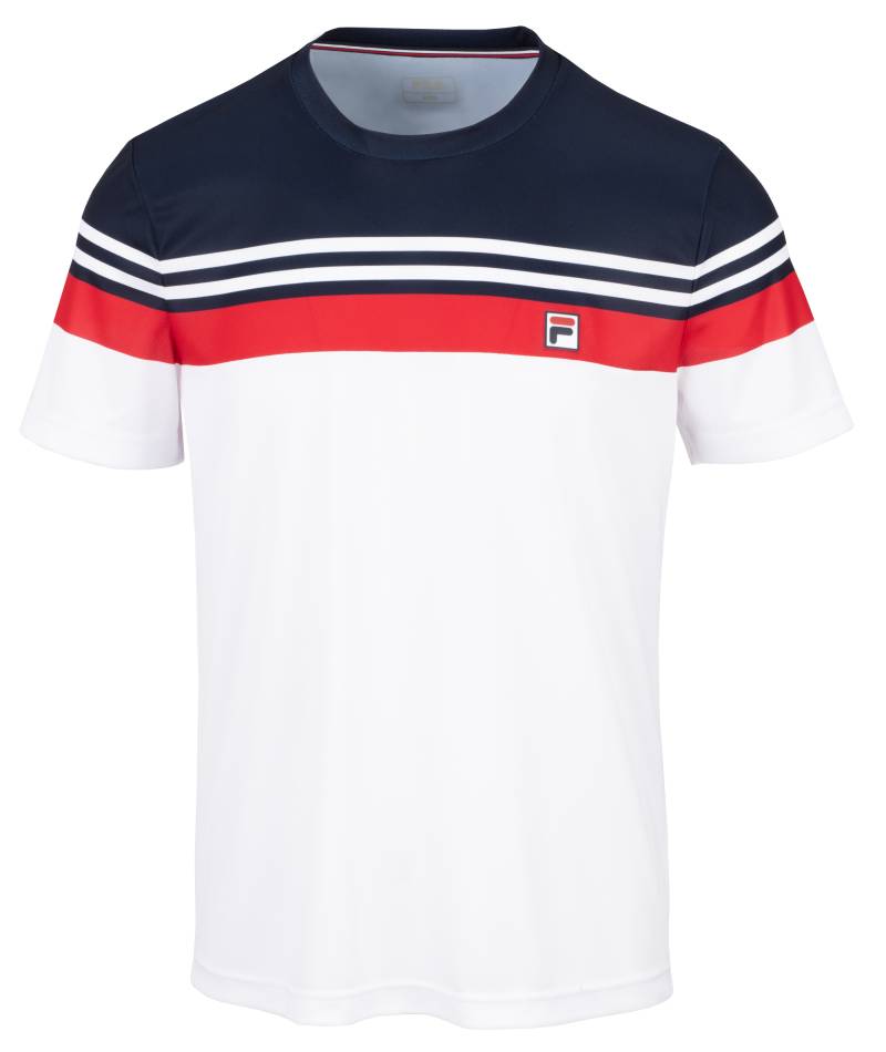 Fila - T-Shirt Malte, für Herren, Multicolor, Größe S von Fila