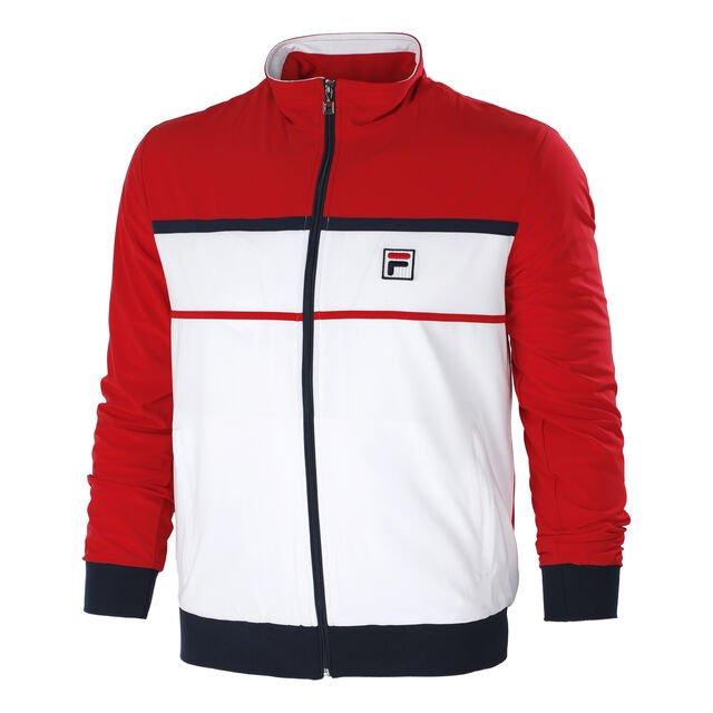 Jacket Max Weiss / Herren Rot L von FILA