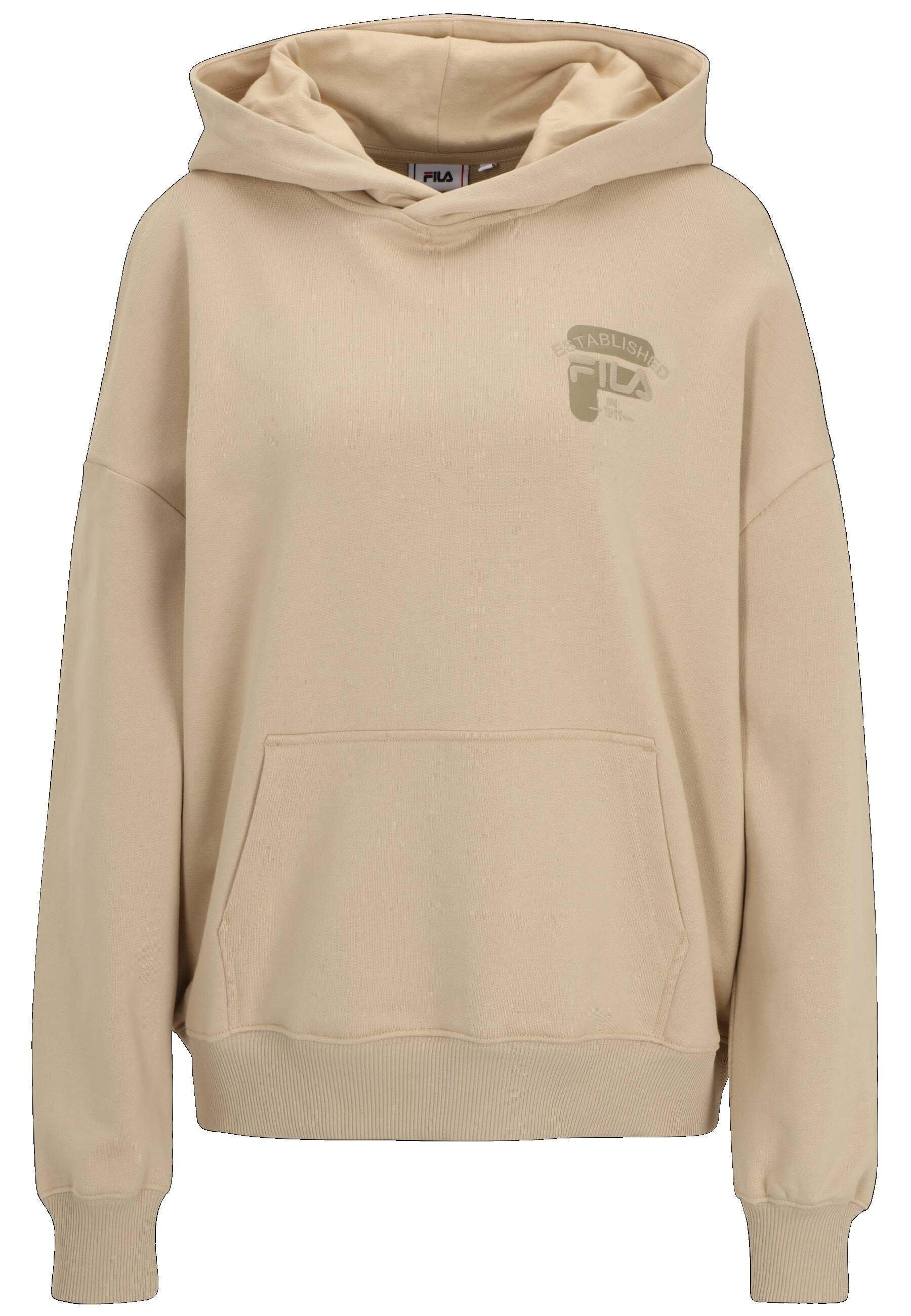 Kapuzenpullover Bakum Damen Beige L von FILA