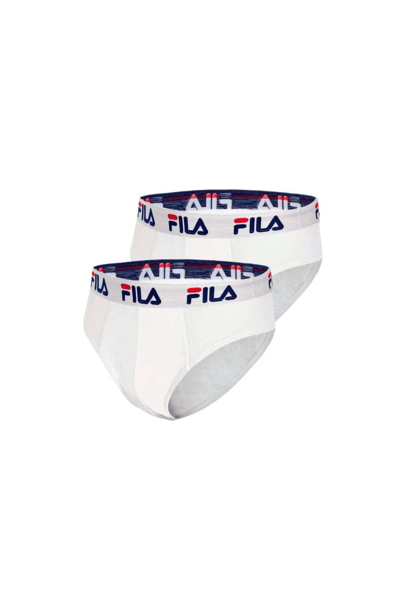 Slip 2 Pack Brief Damen Weiss S von FILA