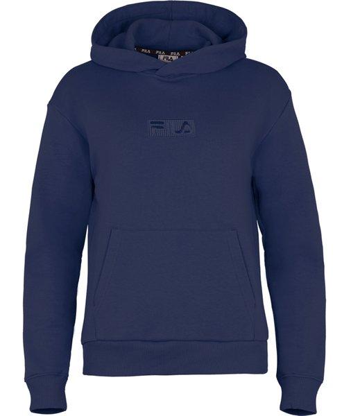 Sweatshirt Bequem Sitzend-baicoi Hoody Damen Blau S von FILA