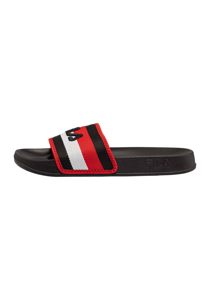 Slippers Morro Bay Stripes Slipper Herren Schwarz 44 von FILA