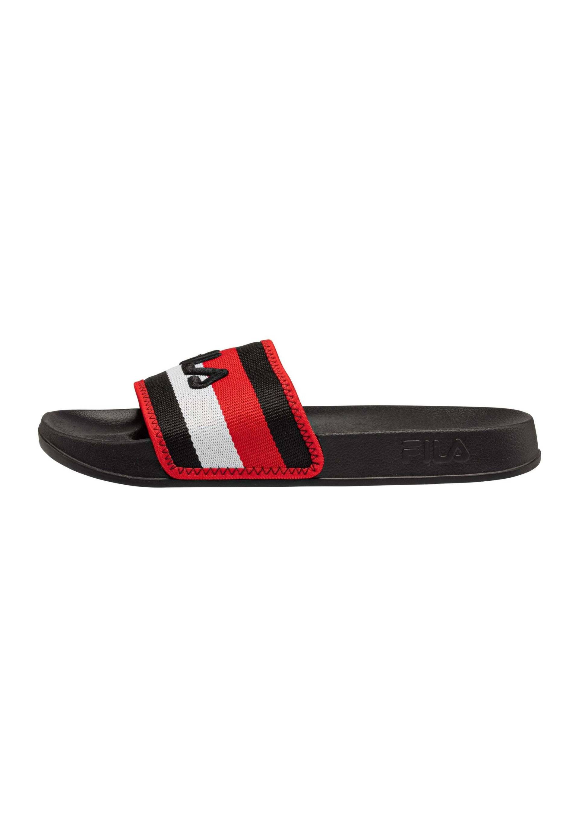 Slippers Morro Bay Stripes Slipper Herren Schwarz 45 von FILA