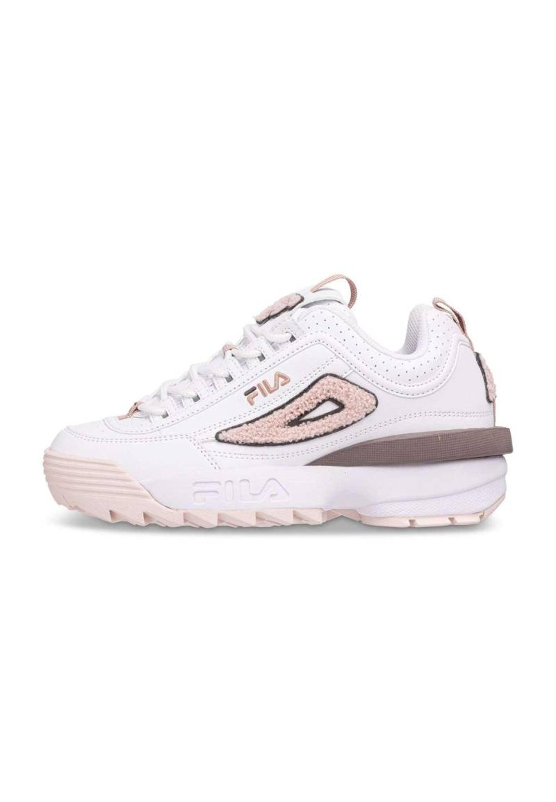 Sneaker Low Disruptor Patch Wmn Damen Weiss 40 von FILA