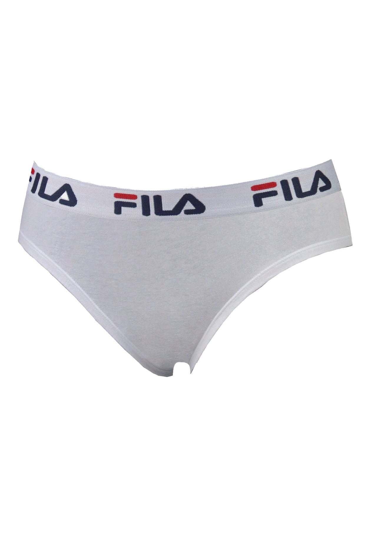 String Elastic With Logo Damen Weiss M von FILA