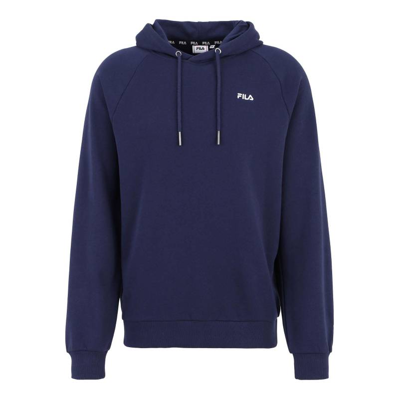 Sweatshirt Bequem Sitzend-braives Raglan Hoody Herren Blau M von FILA