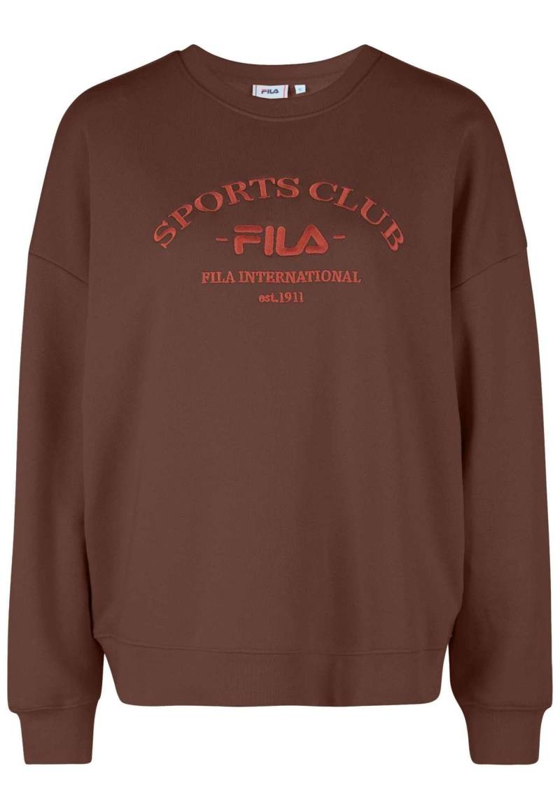 Sweatshirts Borod Damen Braun M von FILA