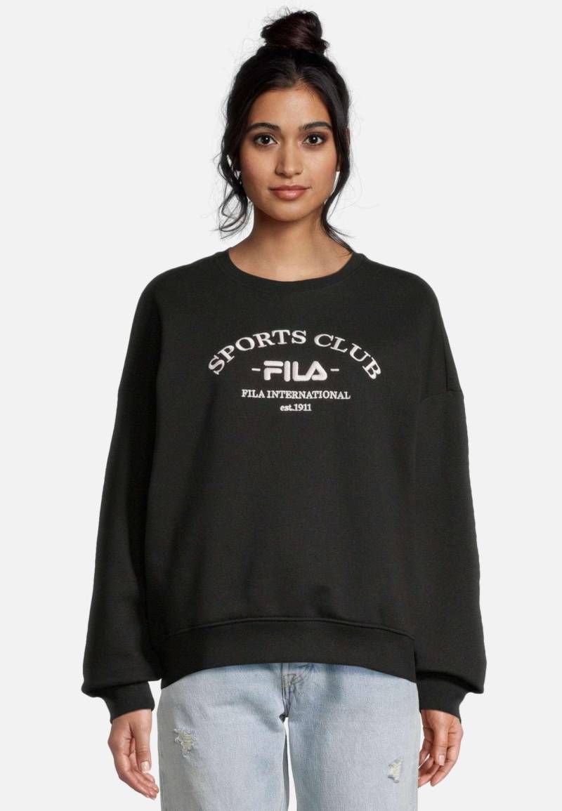 Sweatshirts Borod Damen Schwarz L von FILA