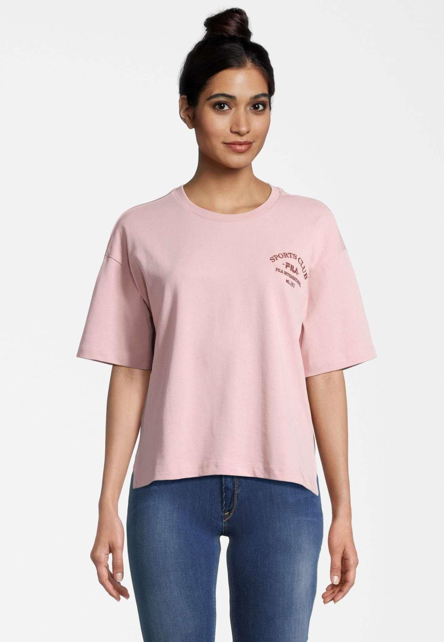 T-shirts Boms Damen Rosa L von FILA