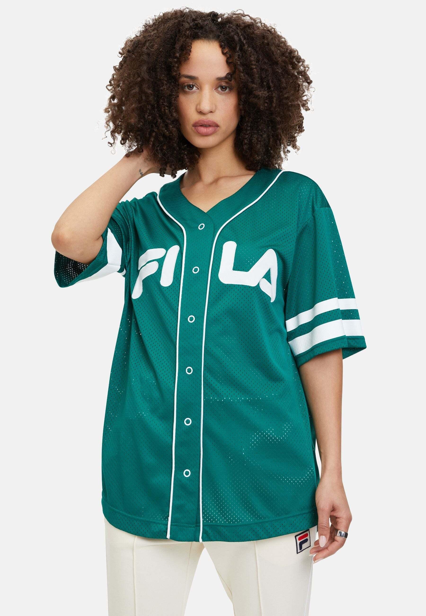 T-shirts Latalia Baseball Shirt Damen Hellgrün XS von FILA