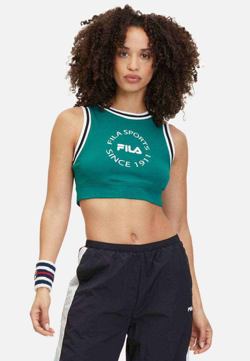 Tops Lekki Graphic Bra Top Damen Hellgrün S von FILA