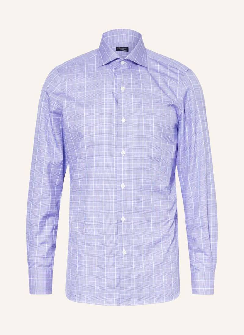 Finamore 1925 Hemd Napoli Regular Fit blau von FINAMORE 1925