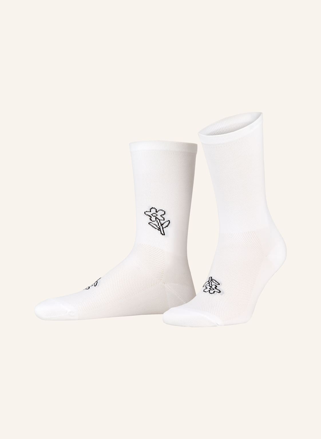 Fingerscrossed Radsocken Classic Iconic Flower weiss Fingerscrossed Radsocken Classic Iconic Flower weiss von FINGERSCROSSED