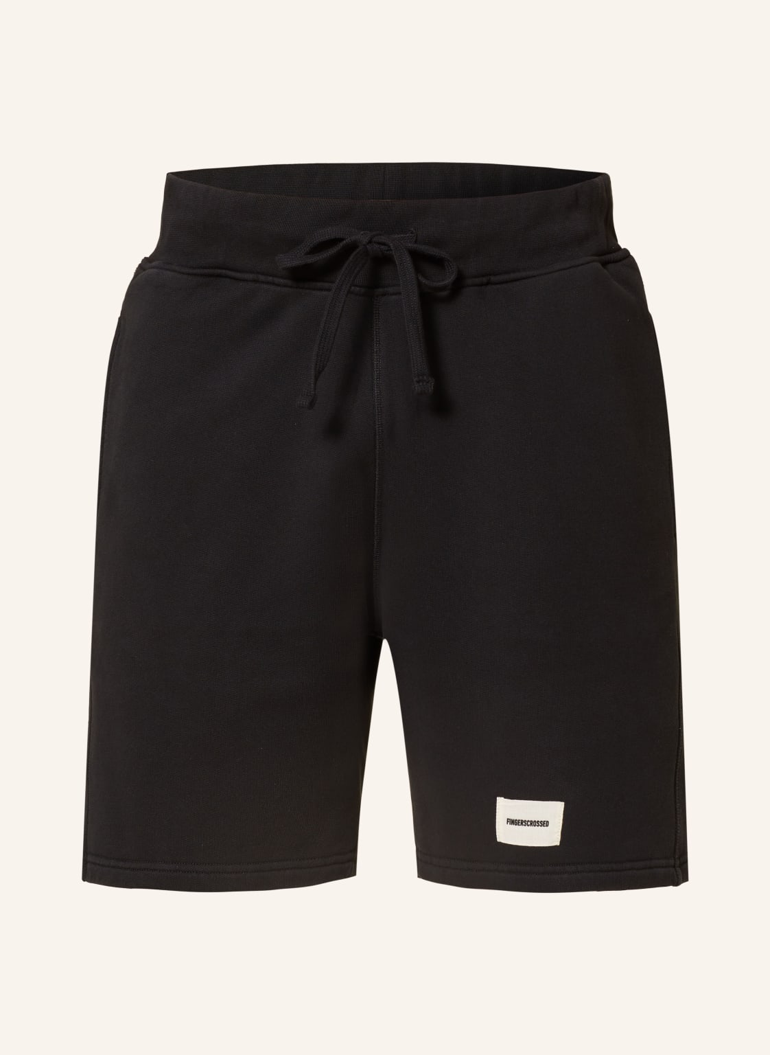 Fingerscrossed Sweatshorts Classic schwarz von FINGERSCROSSED