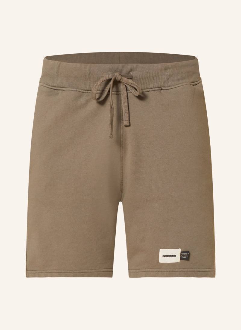 Fingerscrossed Sweatshorts Movement beige von FINGERSCROSSED