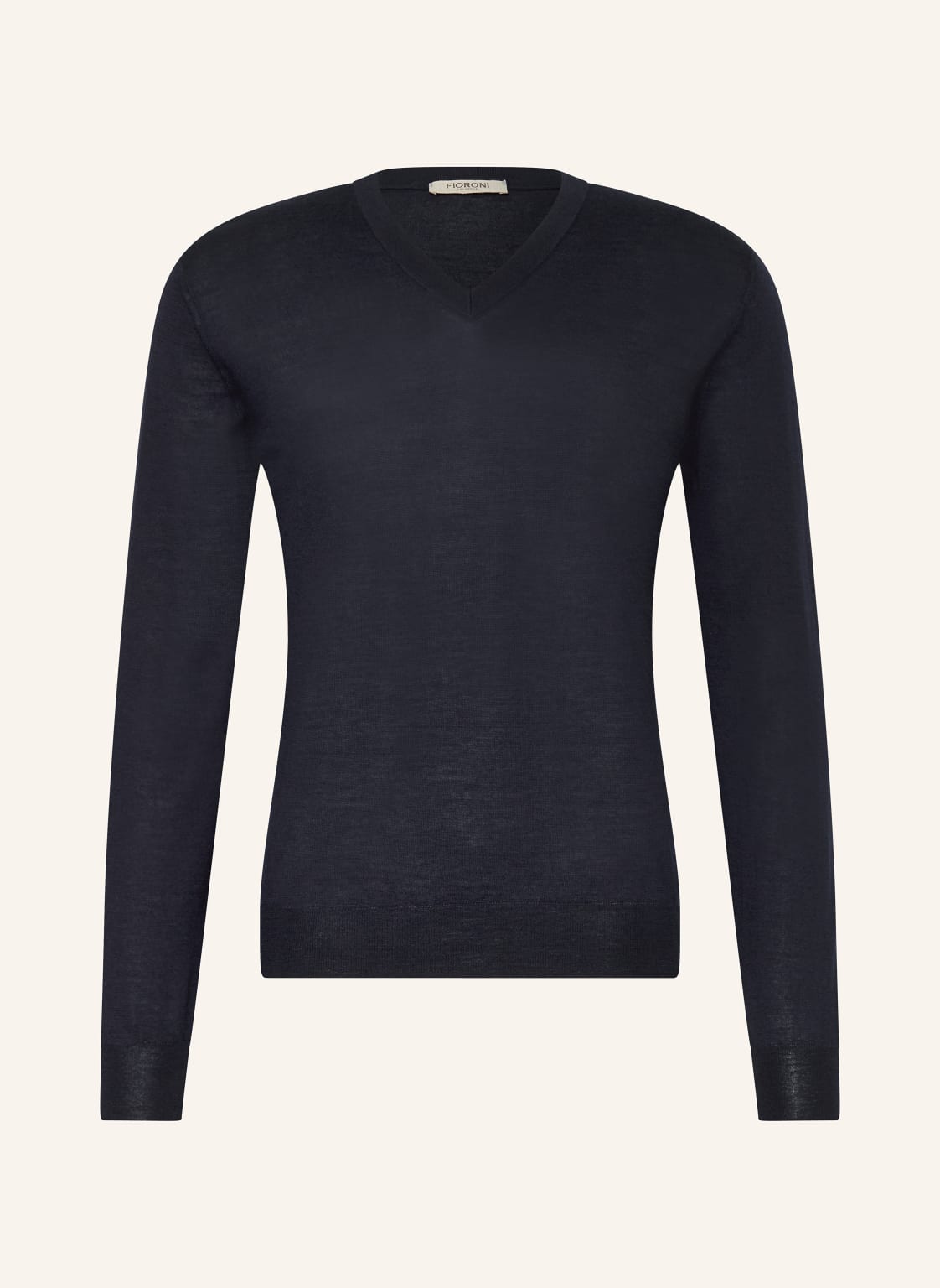 Fioroni Cashmere-Pullover Mit Seide blau von FIORONI