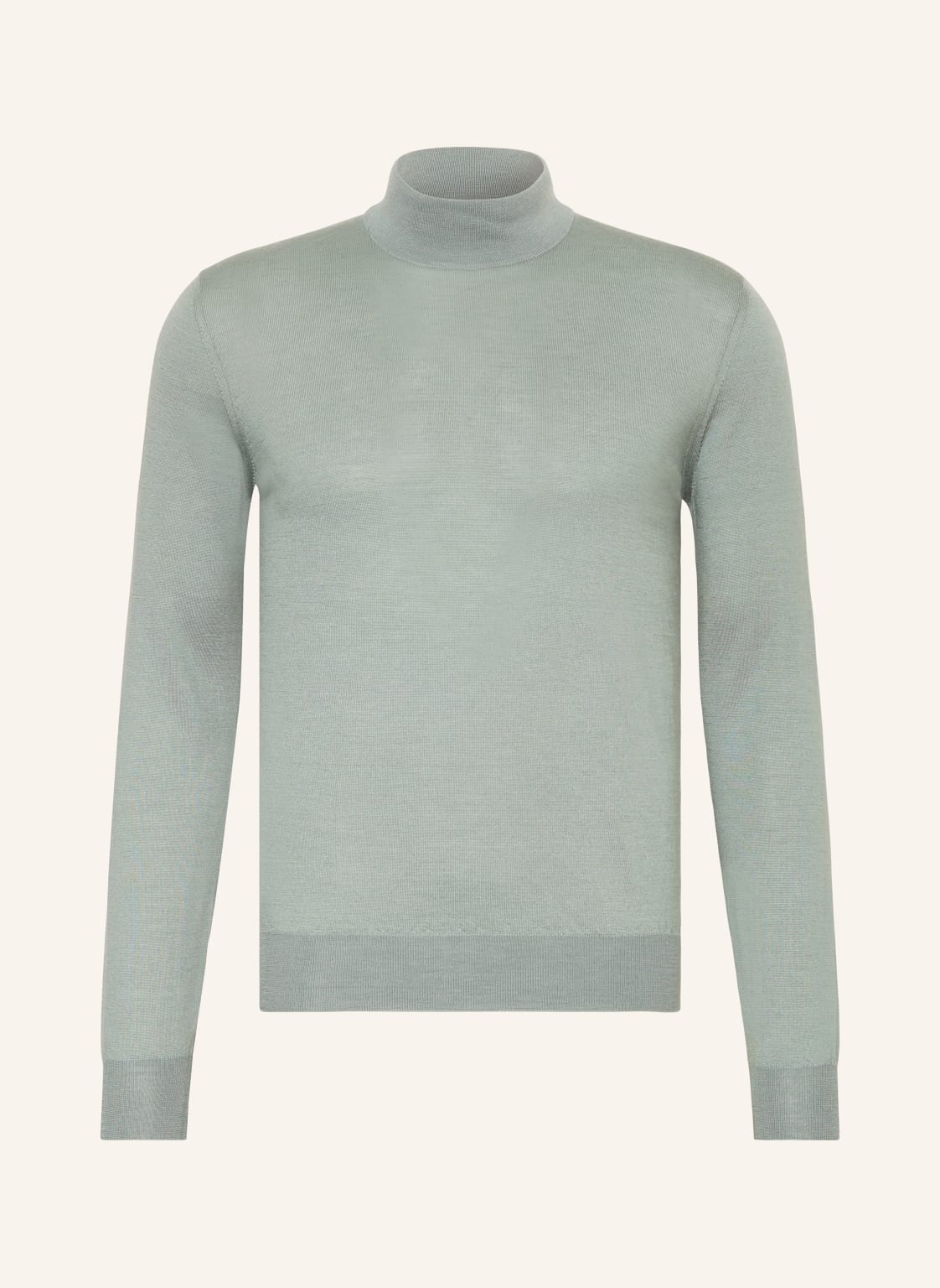 Fioroni Cashmere-Pullover Mit Seide gruen von FIORONI