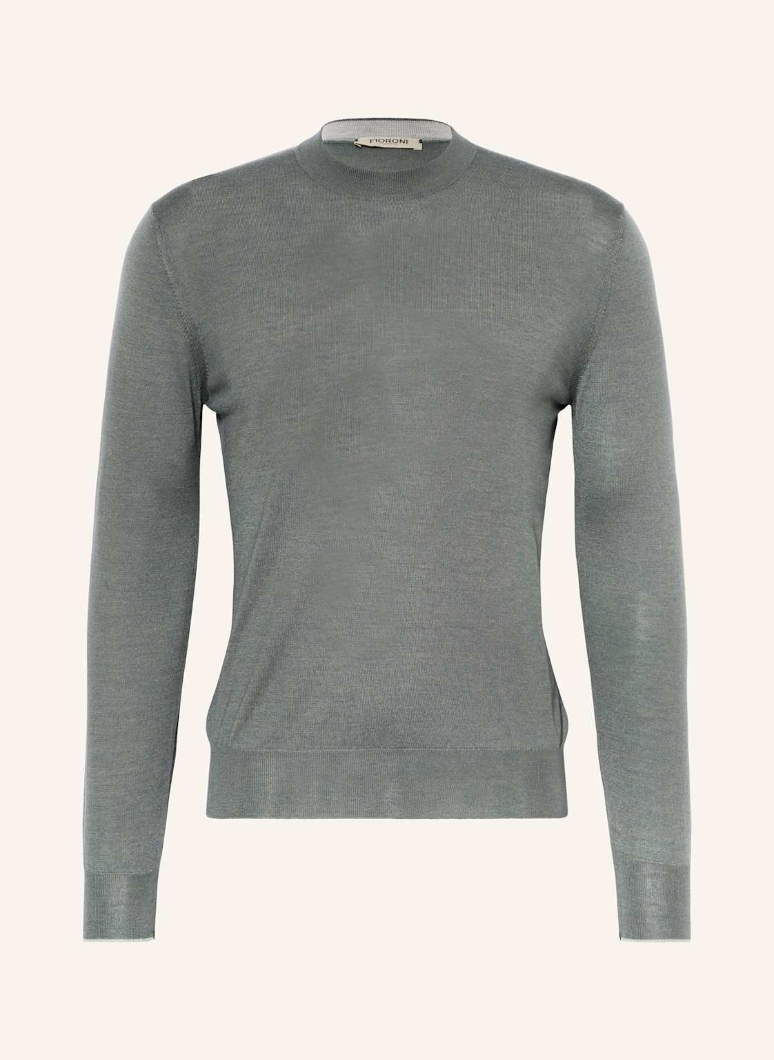 Fioroni Cashmere-Pullover Mit Seide gruen Fioroni Cashmere-Pullover Mit Seide gruen von FIORONI