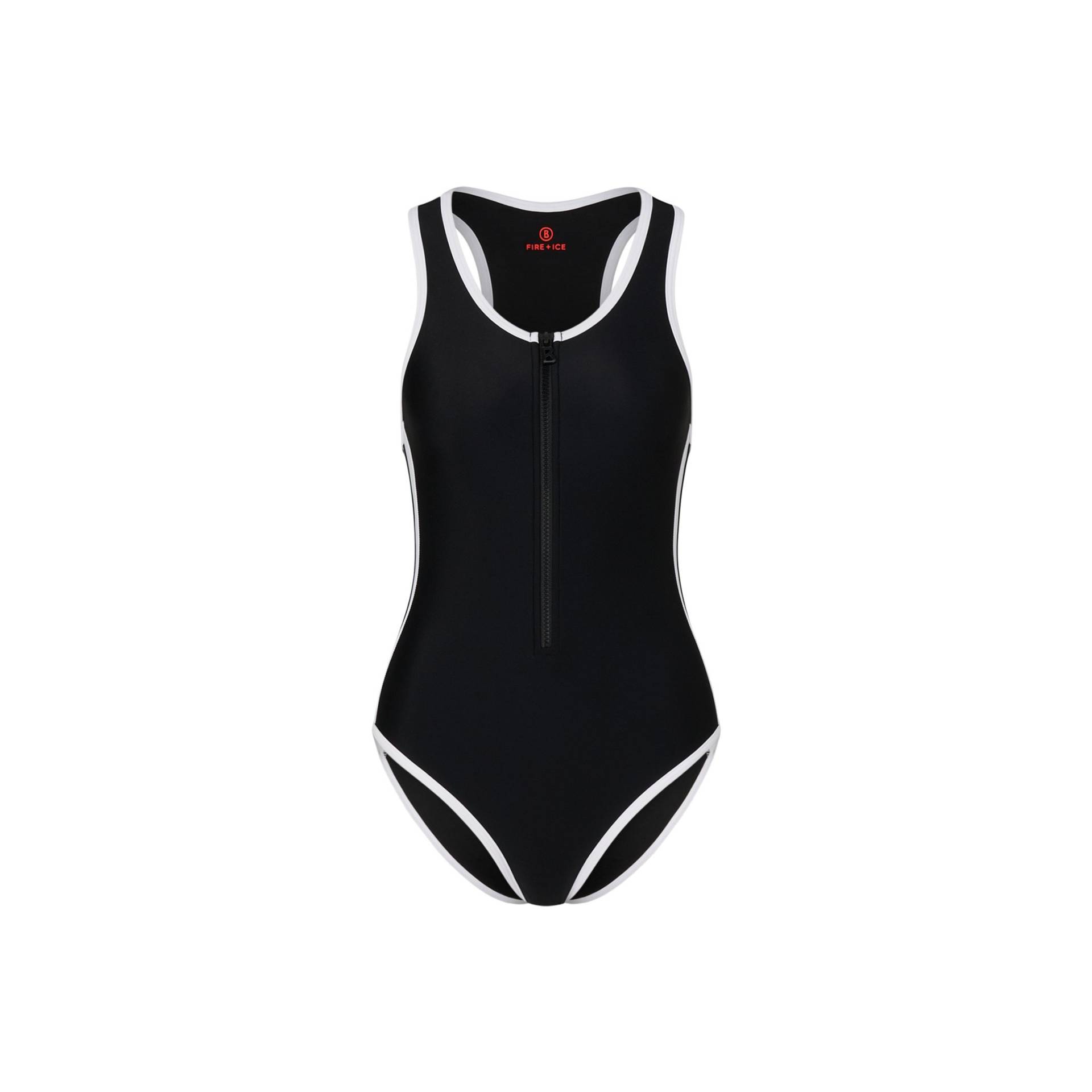 FIRE+ICE Badeanzug Zora für Damen - Schwarz/Weiß - 42 von FIRE+ICE