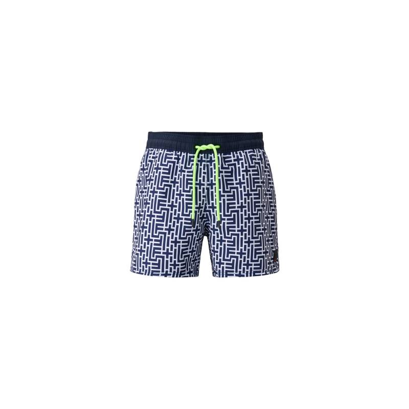 FIRE+ICE Badeshorts Nelson für Herren - Dunkelblau/Weiß - 46 von FIRE+ICE