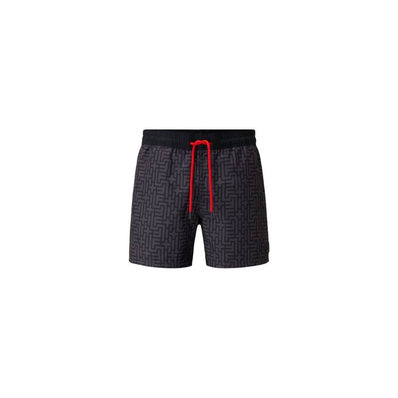 FIRE+ICE Badeshorts Nelson für Herren - Schwarz/Dunkelgrau - 48 von FIRE+ICE