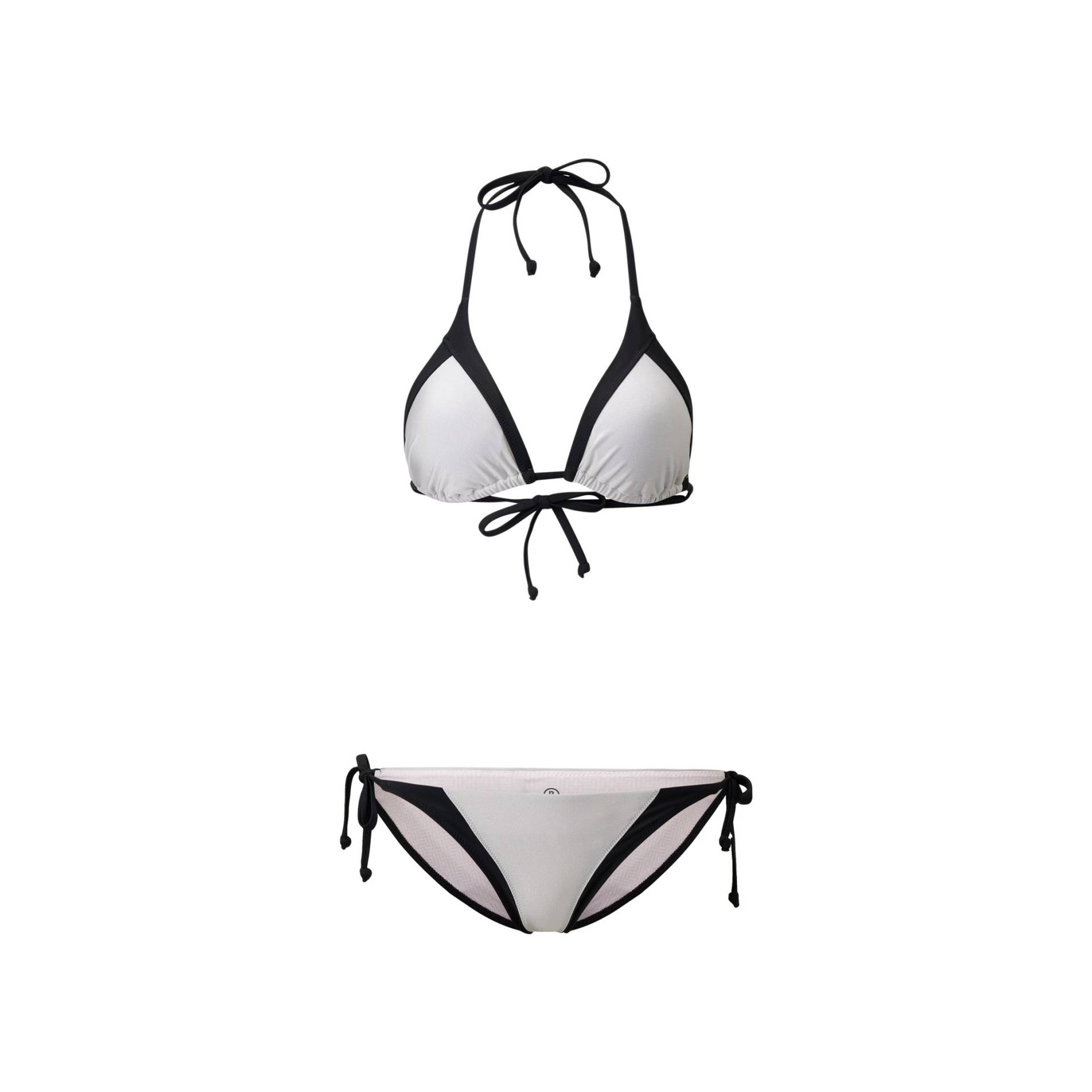 FIRE+ICE Bikini Baila für Damen - Silber/Schwarz - 34 von FIRE+ICE