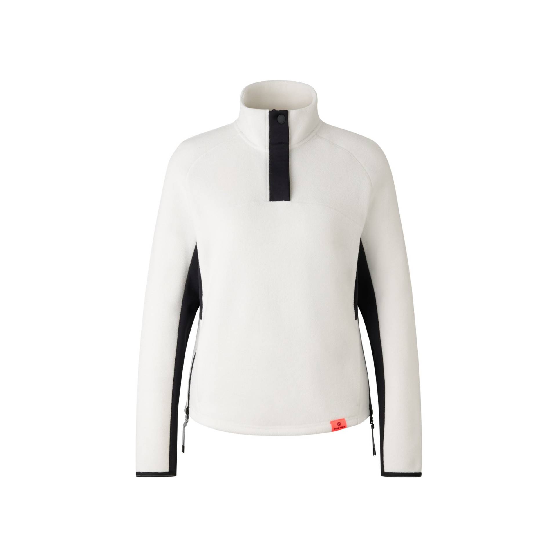 FIRE+ICE Fleece-Mid Layer Letty für Damen - Off-White/Schwarz - XS von FIRE+ICE