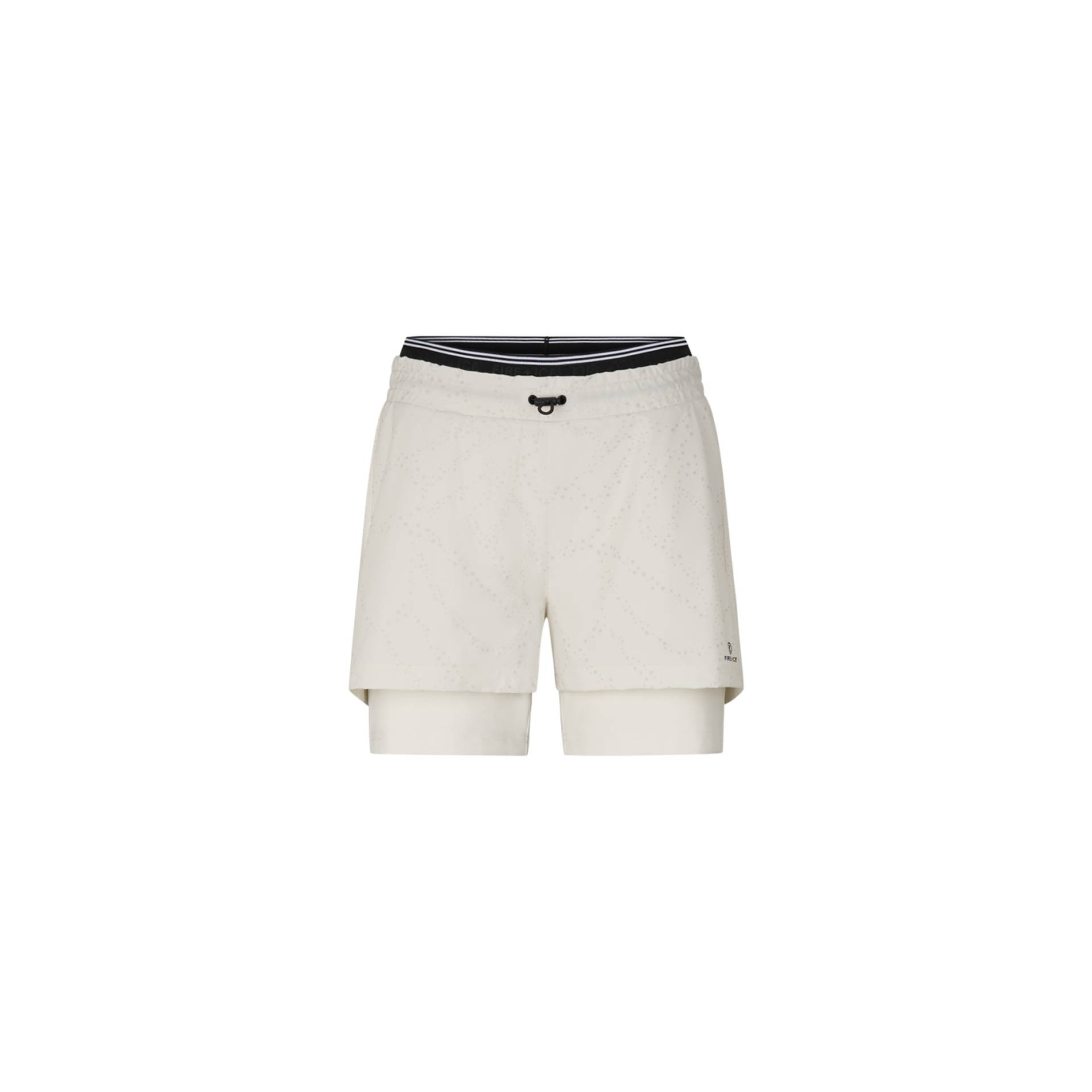 FIRE+ICE Reflektierende Shorts Lilo für Damen - Off-White - S von FIRE+ICE