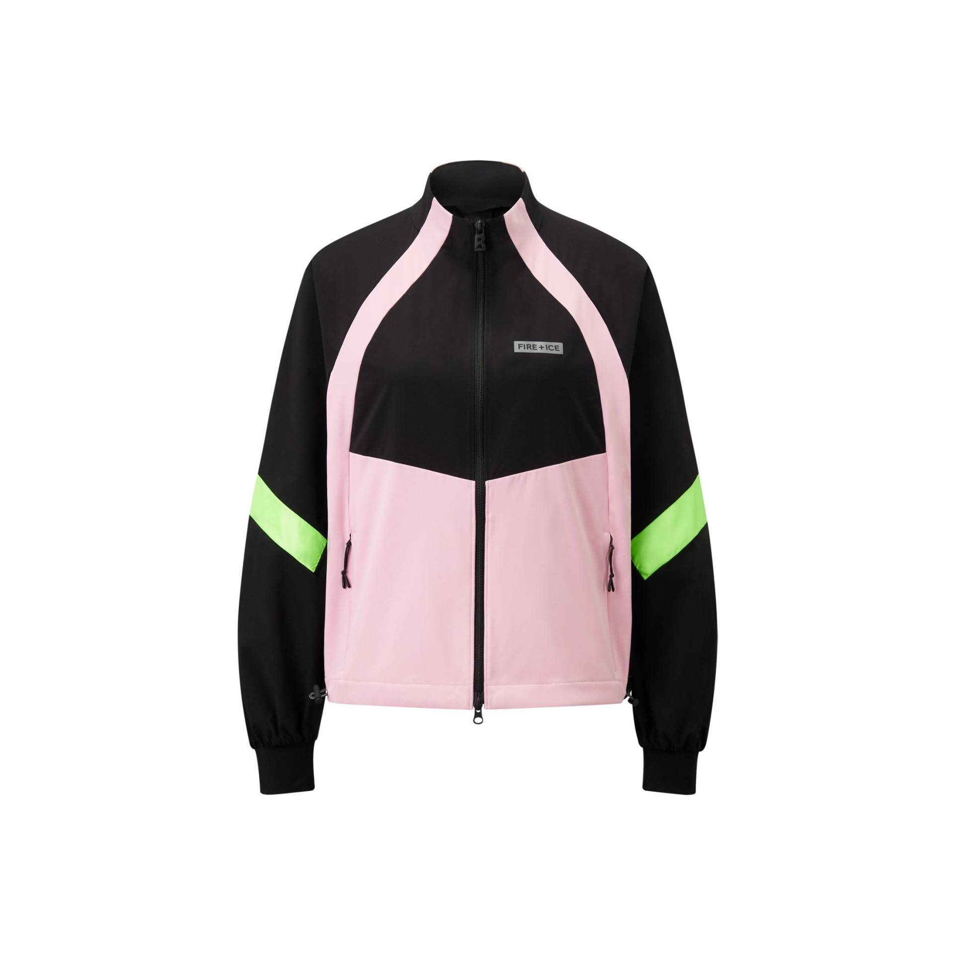 FIRE+ICE Funktionsjacke Alina für Damen - Schwarz/Rosa - L von FIRE+ICE