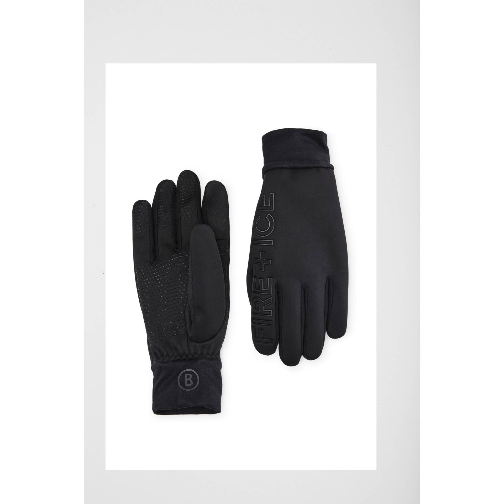 FIRE+ICE Handschuhe Yannis für Herren - Schwarz - 6,5 von FIRE+ICE