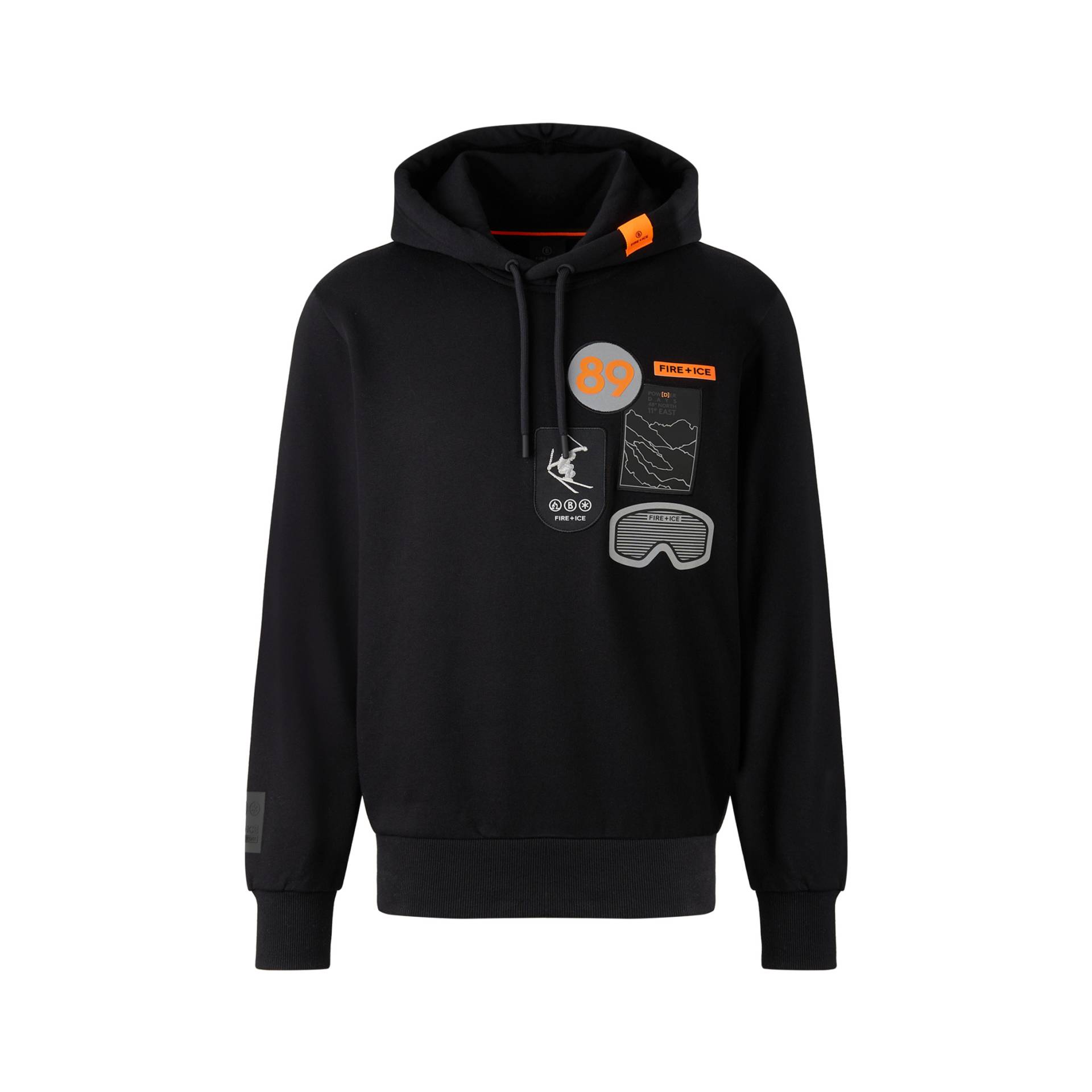 FIRE+ICE Hoodie Covell für Herren - Schwarz - XL von FIRE+ICE