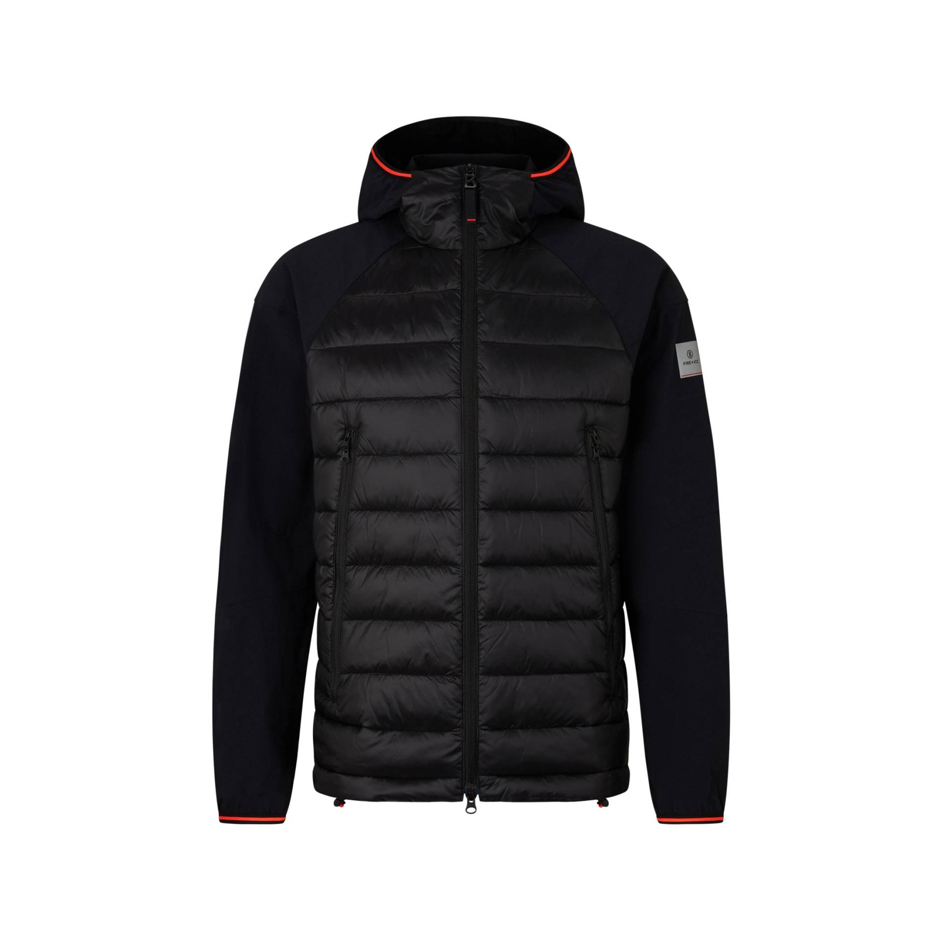 FIRE+ICE Hybrid-Jacke Kegan für Herren - Schwarz - 46 von FIRE+ICE